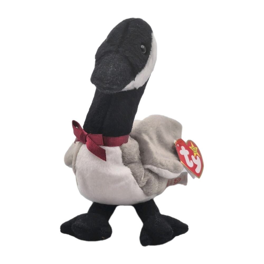 TY 1998 LOOSY the Canadian Goose Beanie Baby w/Tags Mint Condition